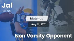 Matchup: Jal  vs. Non Varsity Opponent 2017