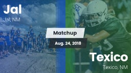 Matchup: Jal  vs. Texico  2018
