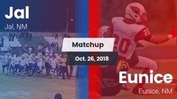 Matchup: Jal  vs. Eunice  2018