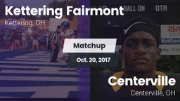 Matchup: Kettering Fairmont vs. Centerville 2017