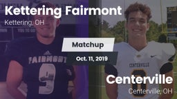 Matchup: Kettering Fairmont vs. Centerville 2019