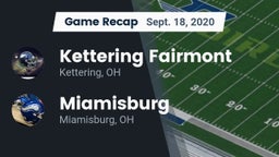 Recap: Kettering Fairmont vs. Miamisburg  2020