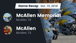 Recap: McAllen Memorial  vs. McAllen  2018