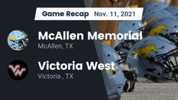 Recap: McAllen Memorial  vs. Victoria West  2021
