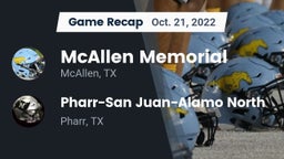 Recap: McAllen Memorial  vs. Pharr-San Juan-Alamo North  2022