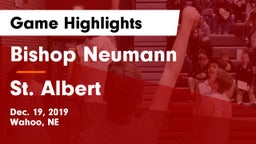 Bishop Neumann  vs St. Albert  Game Highlights - Dec. 19, 2019