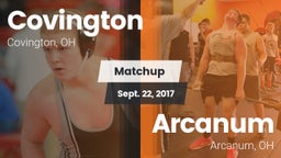 Matchup: Covington High vs. Arcanum  2017