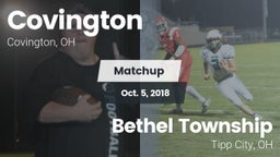 Matchup: Covington High vs. Bethel Township  2018