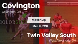 Matchup: Covington High vs. Twin Valley South  2018