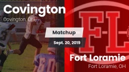 Matchup: Covington High vs. Fort Loramie  2019