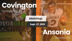 Matchup: Covington High vs. Ansonia  2019