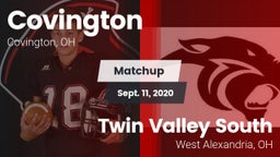 Matchup: Covington High vs. Twin Valley South  2020