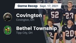 Recap: Covington  vs. Bethel Township  2021