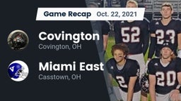 Recap: Covington  vs. Miami East  2021