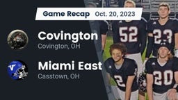 Recap: Covington  vs. Miami East  2023