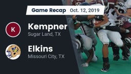 Recap: Kempner  vs. Elkins  2019