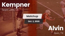 Matchup: Kempner  vs. Alvin  2020