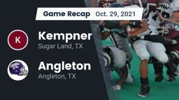 Recap: Kempner  vs. Angleton  2021