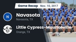 Recap: Navasota  vs. Little Cypress-Mauriceville  2017