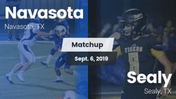 Matchup: Navasota  vs. Sealy  2019