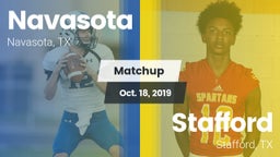 Matchup: Navasota  vs. Stafford  2019