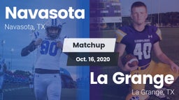 Matchup: Navasota  vs. La Grange  2020