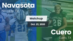 Matchup: Navasota  vs. Cuero  2020