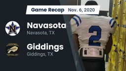 Recap: Navasota  vs. Giddings  2020