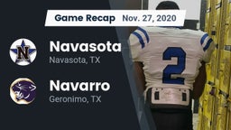 Recap: Navasota  vs. Navarro  2020