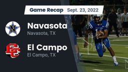 Recap: Navasota  vs. El Campo  2022