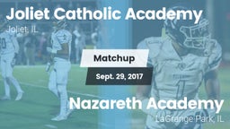 Matchup: Joliet Catholic  vs. Nazareth Academy  2017