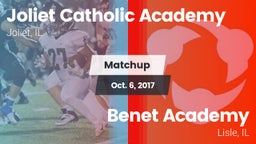 Matchup: Joliet Catholic  vs. Benet Academy  2017