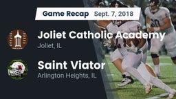 Recap: Joliet Catholic Academy  vs. Saint Viator  2018