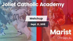 Matchup: Joliet Catholic  vs. Marist  2018