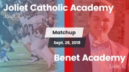 Matchup: Joliet Catholic  vs. Benet Academy  2018