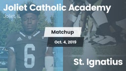Matchup: Joliet Catholic  vs. St. Ignatius 2019