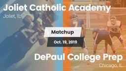 Matchup: Joliet Catholic  vs. DePaul College Prep  2019