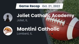 Recap: Joliet Catholic Academy  vs. Montini Catholic  2022