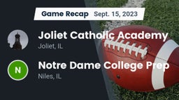 Recap: Joliet Catholic Academy  vs. Notre Dame College Prep 2023