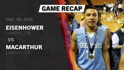 Recap: Eisenhower  vs. MacArthur  2016