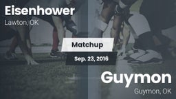 Matchup: Eisenhower High vs. Guymon  2016