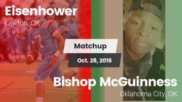 Matchup: Eisenhower High vs. Bishop McGuinness  2016