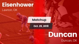 Matchup: Eisenhower High vs. Duncan  2018