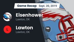 Recap: Eisenhower  vs. Lawton   2019