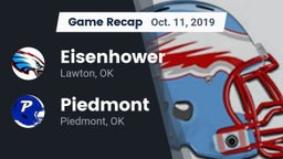 Recap: Eisenhower  vs. Piedmont  2019