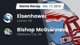Recap: Eisenhower  vs. Bishop McGuinness  2019