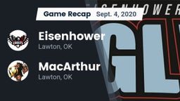 Recap: Eisenhower  vs. MacArthur  2020