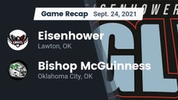 Recap: Eisenhower  vs. Bishop McGuinness  2021