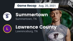 Recap: Summertown  vs. Lawrence County  2021
