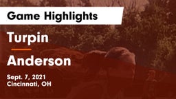 Turpin  vs Anderson  Game Highlights - Sept. 7, 2021